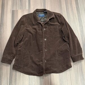 Liz Claiborne Brown Corduroy Jacket